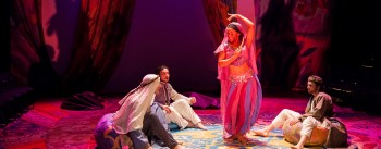 Alexander Cook, Andrew Tung, Lindsy McWhorter, and Yavni-Bar Yam in ARABIAN NIGHTS. Photo: A.R. Sinclair Photography.