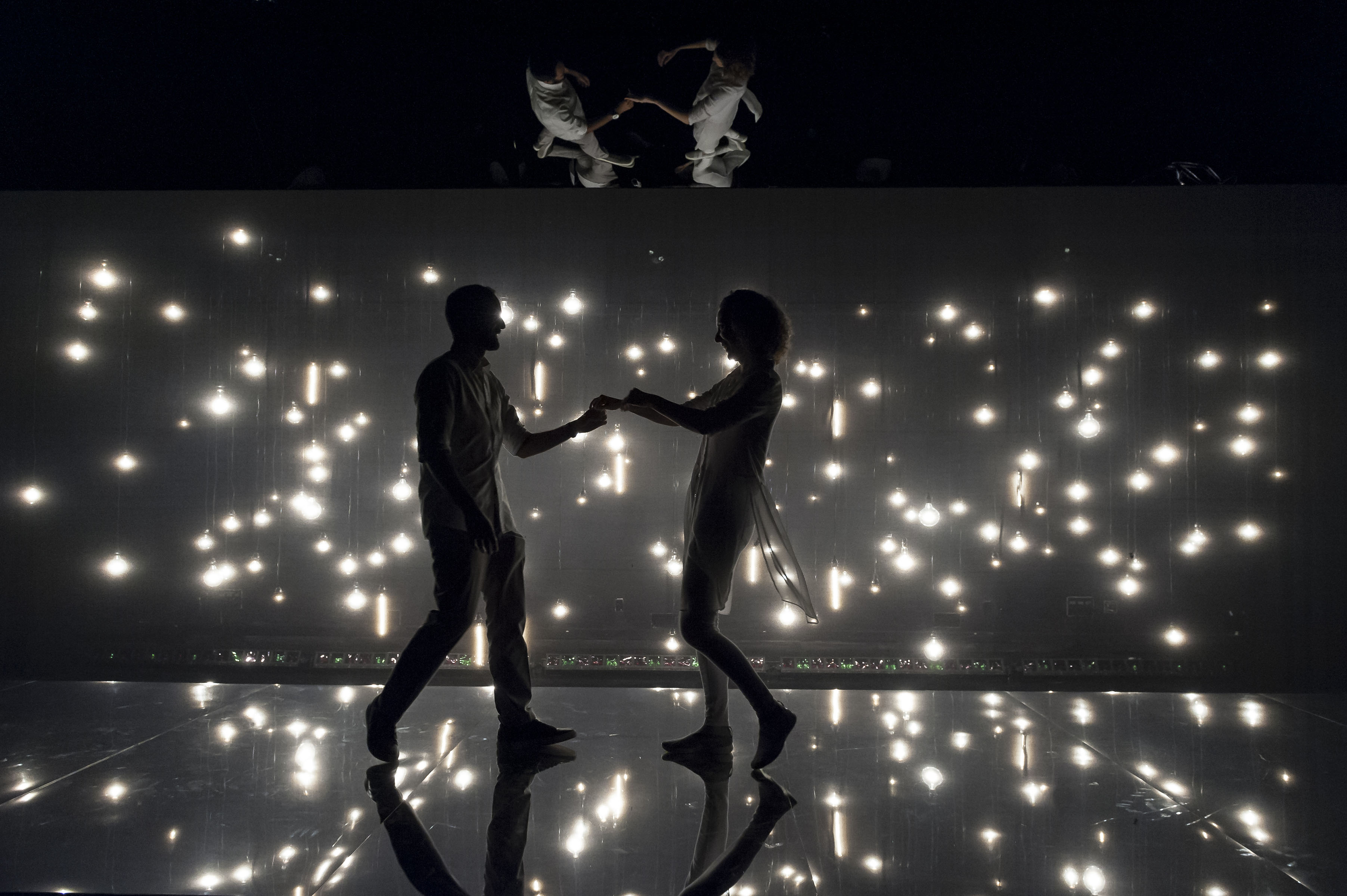 Nael Nacer & Marianna Bassham in CONSTELLATIONS. Photo: A.R. Sinclair Photography.