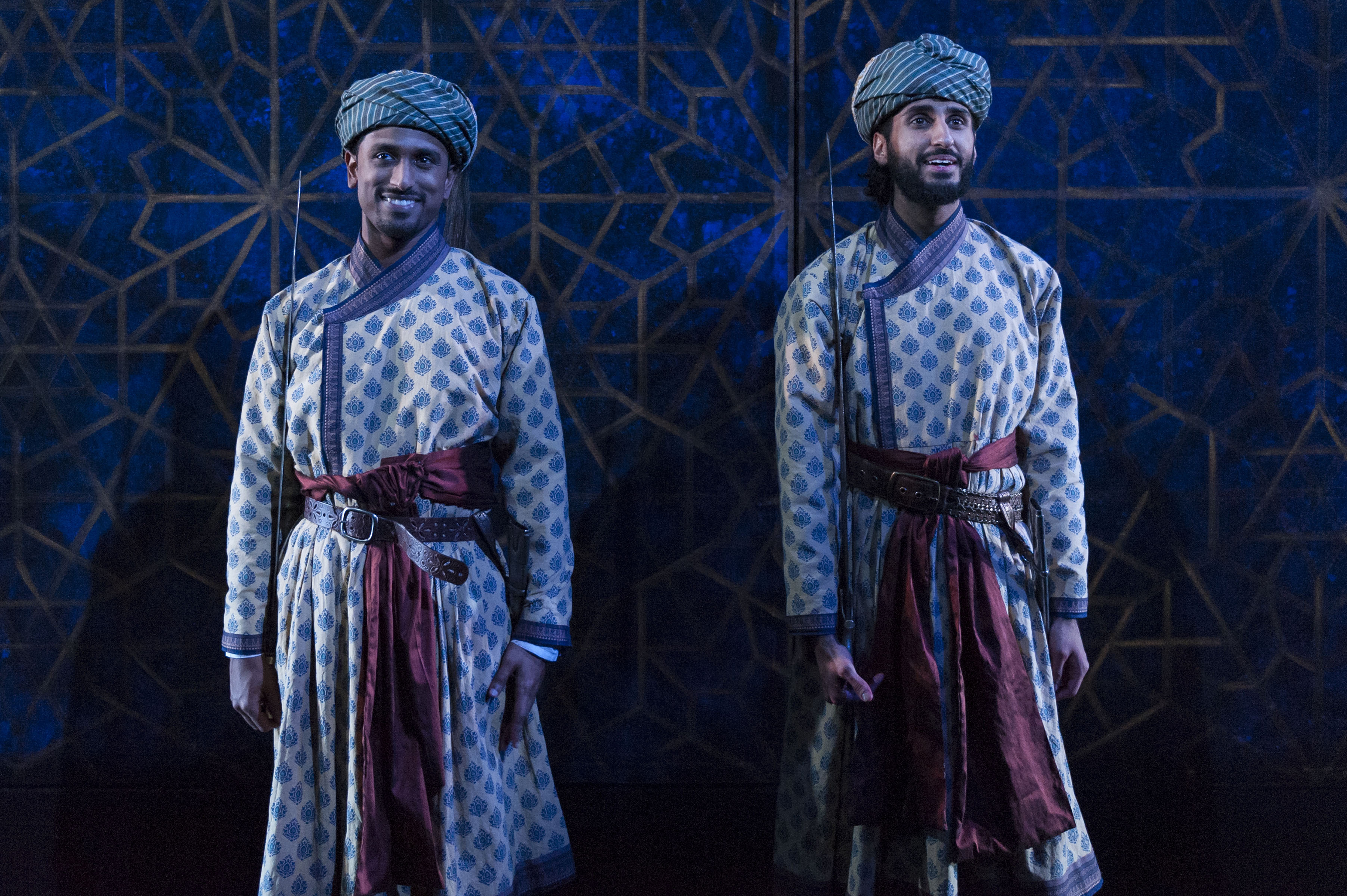 Jacob Aythal & Harsh J. Gagoomal in <strong><em>Guards at the Taj</em></strong>. Photo: A.R. Sinclair Photography.