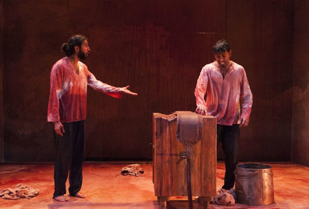 Harsh J. Gagoomal & Jacob Aythal in <strong><em>Guards at the Taj</em></strong>. Photo: A.R. Sinclair Photography.