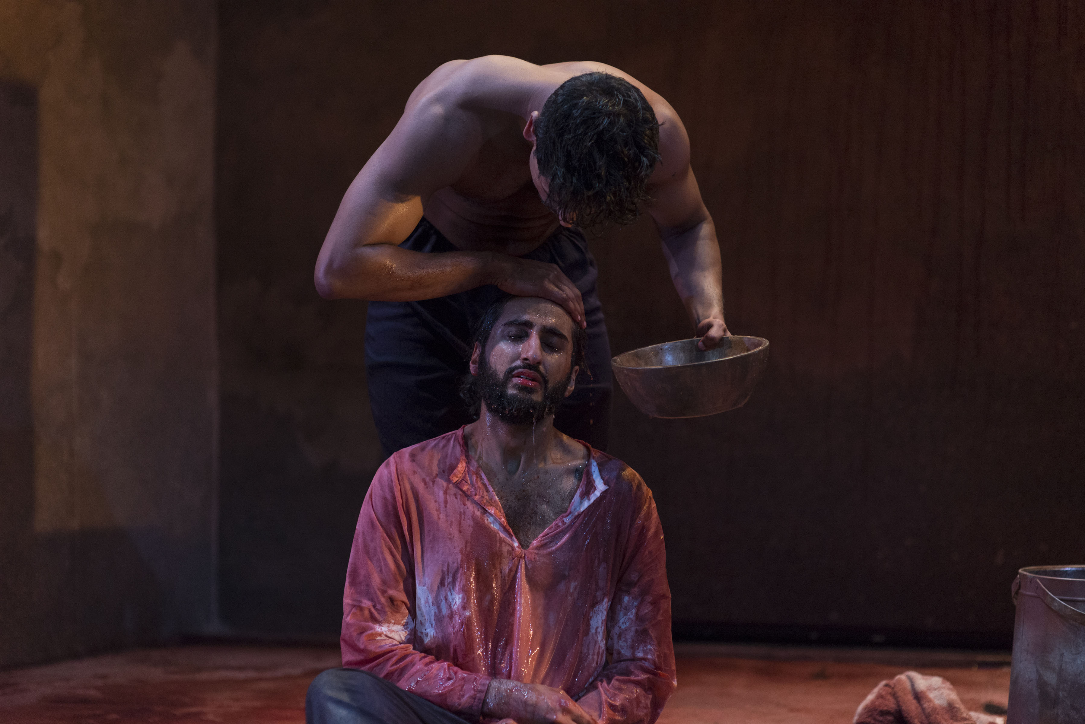 Jacob Aythal & Harsh J. Gagoomal in <strong><em>Guards at the Taj</em></strong>. Photo: A.R. Sinclair Photography.