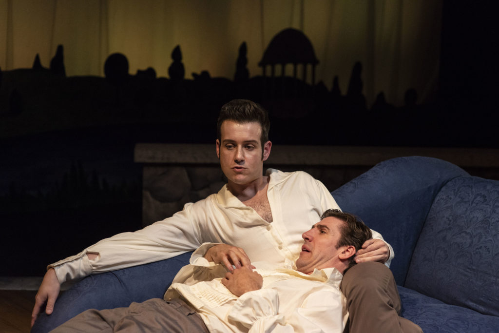 Greg Maraio (Merteuil) & Dan Whelton (Valmont). Photo: A.R. Sinclair Photography.