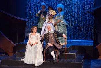 The cast of "Emilie La Marquise du Charelet Defends Her Life Tonight". Photo: A.R. Sinclair Photography.