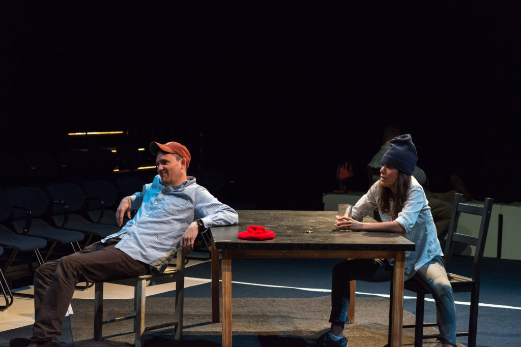 Kelley Curran, Susannah Millonzi, & Eric Tucker in Bedlam's Twelfth Night. Photo: A.R. Sinclair Photography