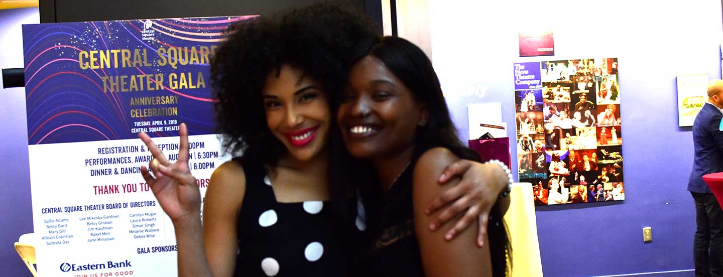 Sabrina Saint-Louis (right) with Dilanna Morrison. Photo: Nina Groom.