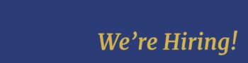 We're Hiring!