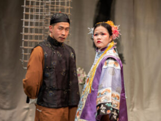 Jae Woo &amp; Sophorl Ngin in &quot;The Chinese Lady&quot;. Photo: Nile Scott Studios.