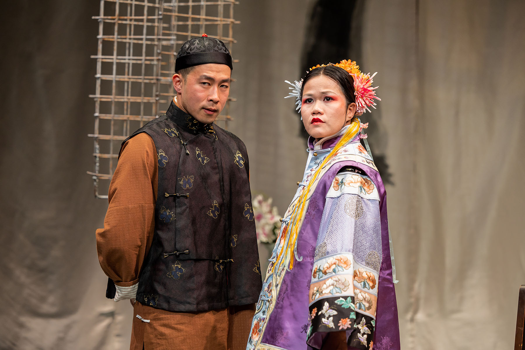 Jae Woo & Sophorl Ngin in "The Chinese Lady". Photo: Nile Scott Studios.