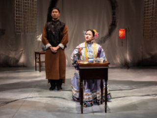 Jae Woo &amp; Sophorl Ngin in &quot;The Chinese Lady&quot;. Photo: Nile Scott Studios.