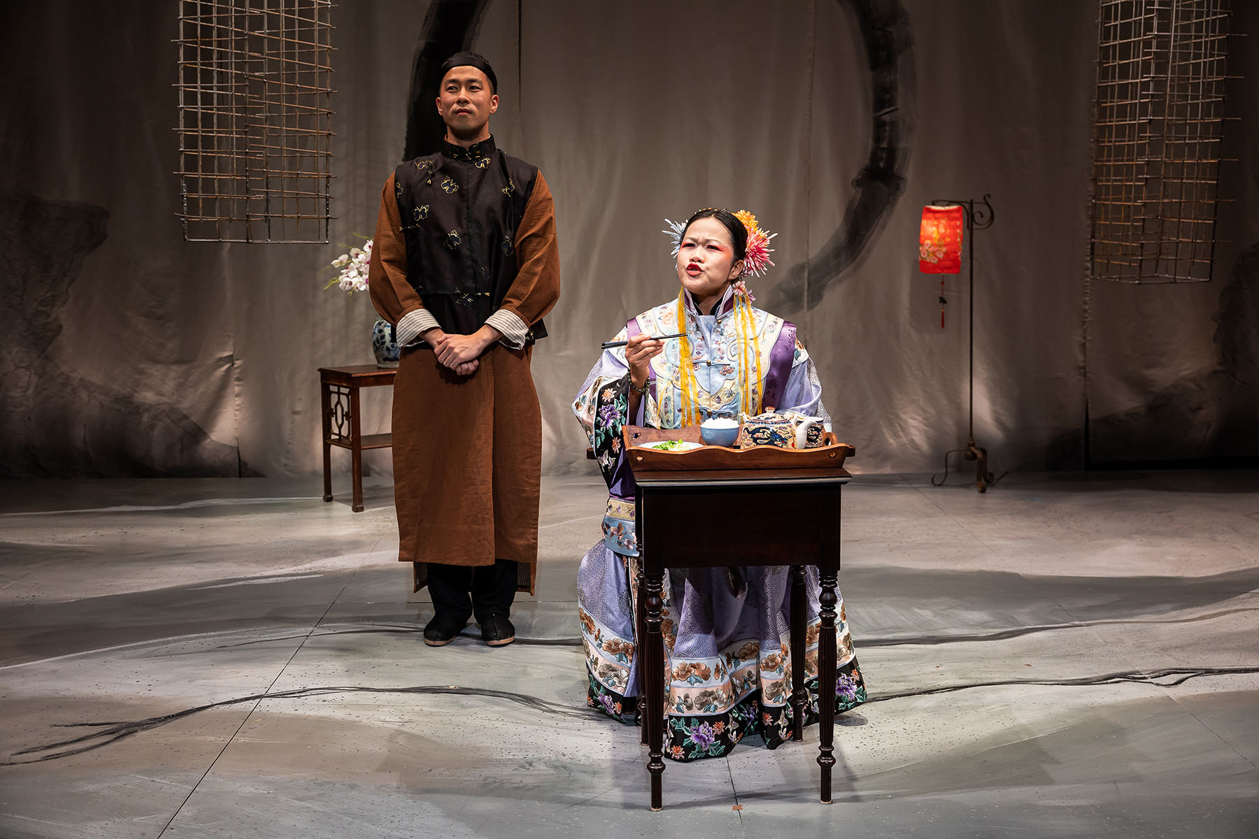 Jae Woo & Sophorl Ngin in "The Chinese Lady". Photo: Nile Scott Studios.