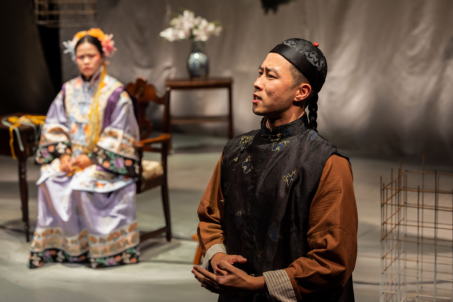 Jae Woo & Sophorl Ngin in "The Chinese Lady". Photo: Nile Scott Studios.