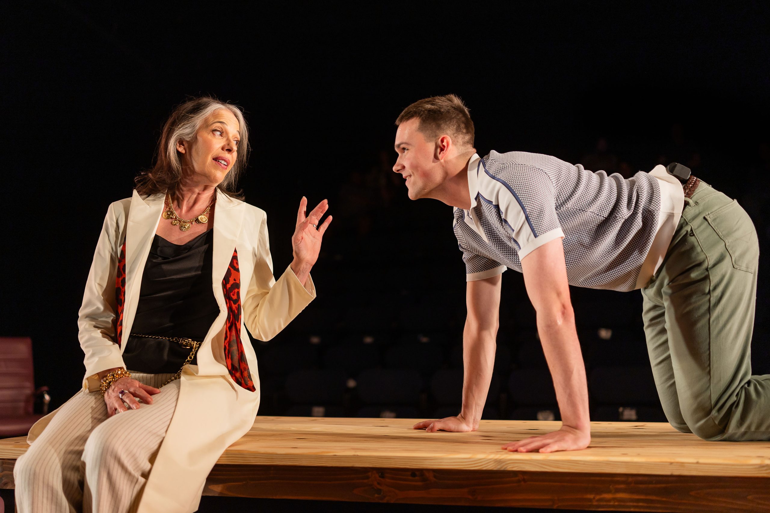 Melinda Lopez and Evan Taylor. Photo: Nile Scott Studios.