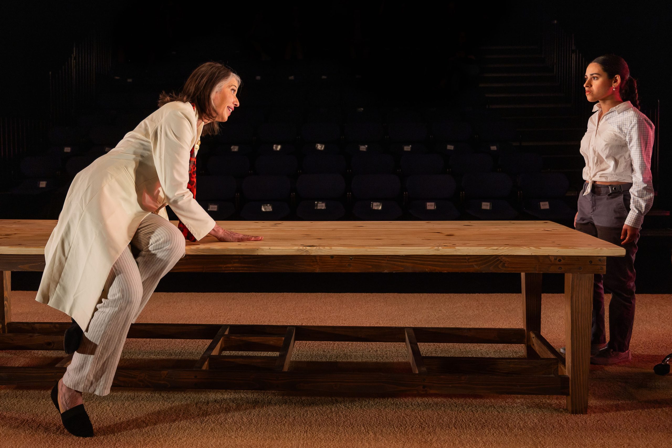 Melinda Lopez and Luz Lopez. Photo: Nile Scott Studios.