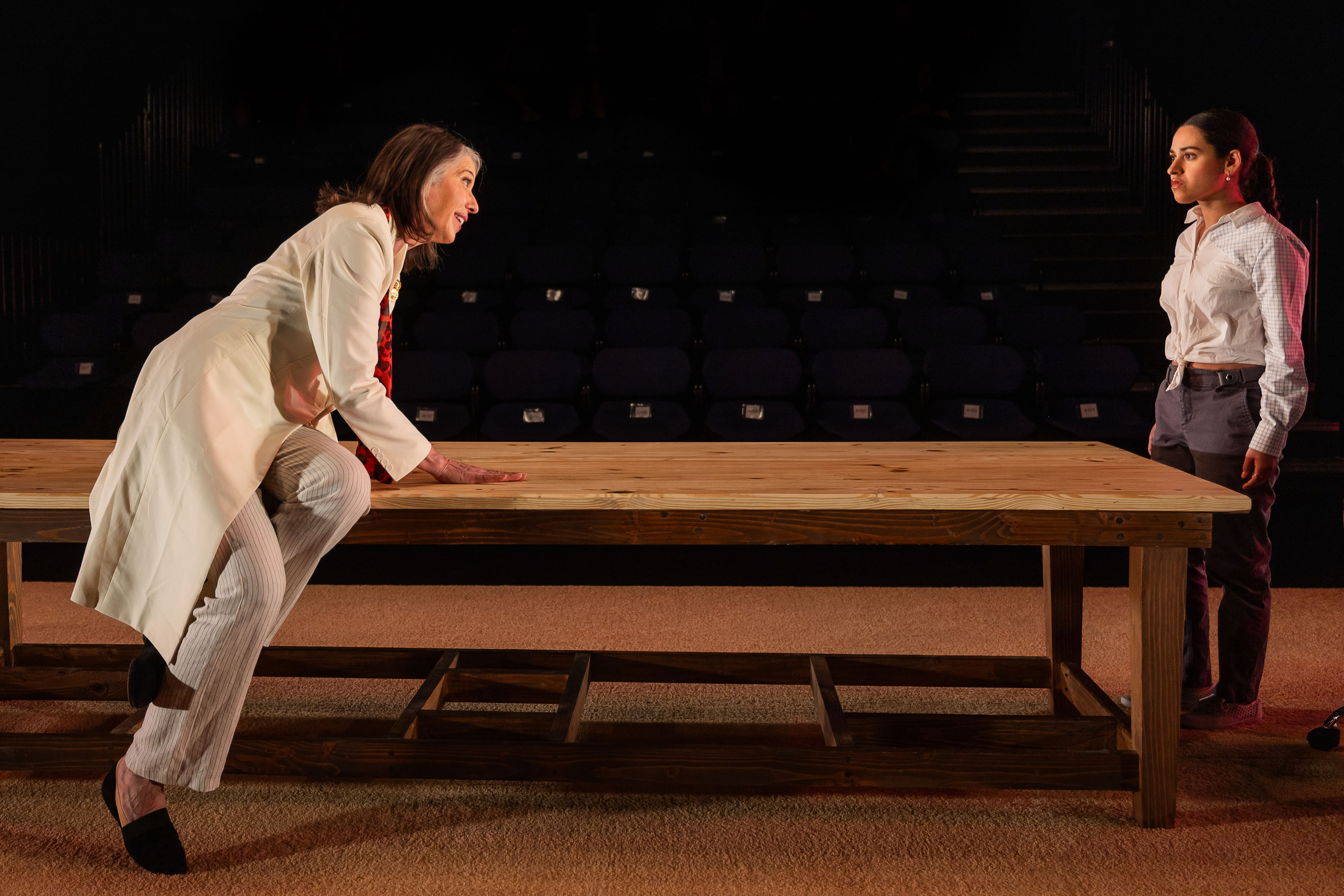 Central_Square_Theater_Mrs_Warrens_Profession_production_139 Melinda Lopez and Luz Lopez. Photo: Nile Scott Studios.