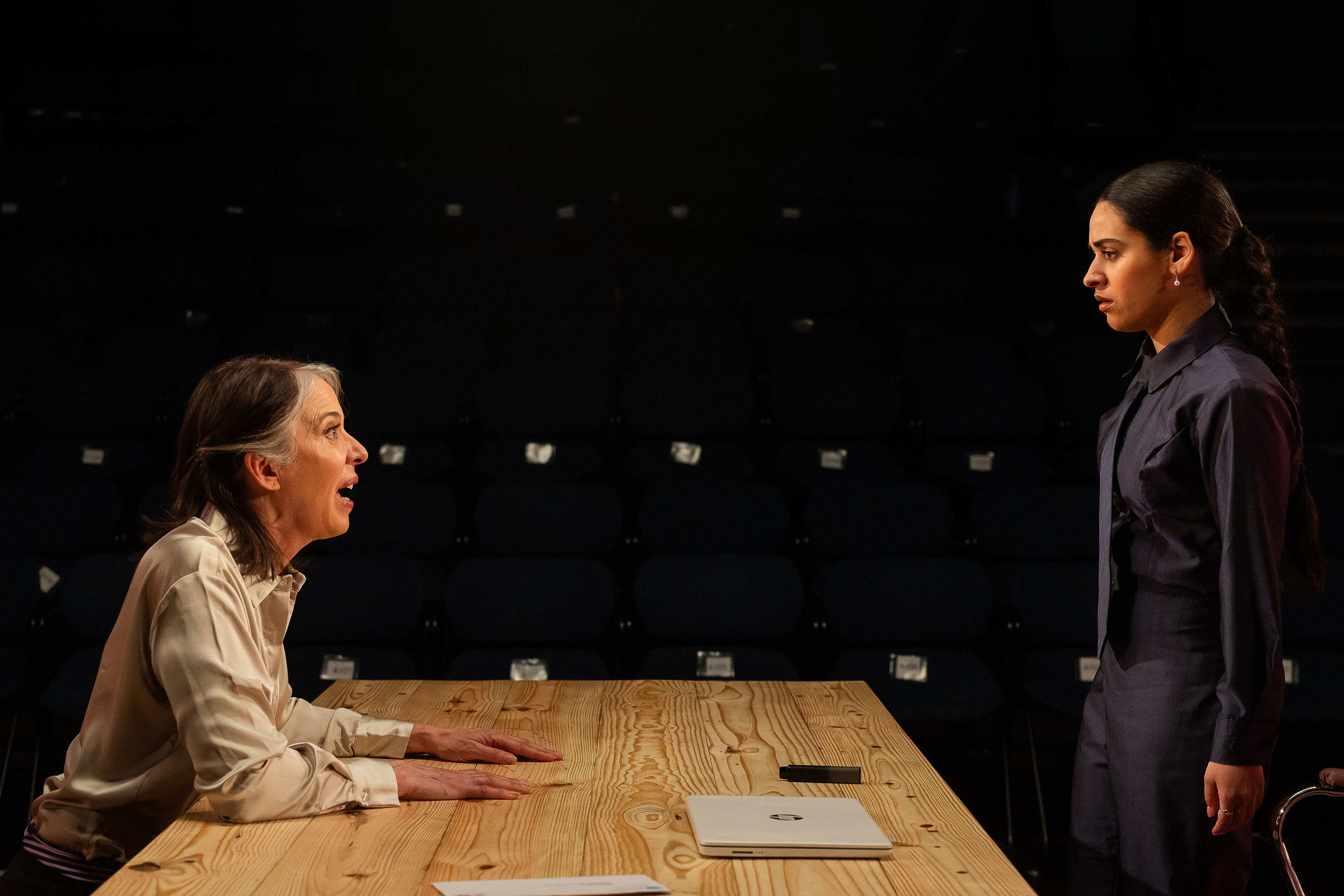Central_Square_Theater_Mrs_Warrens_Profession_production_339 Melinda Lopez and Luz Lopez. Photo: Nile Scott Studios.