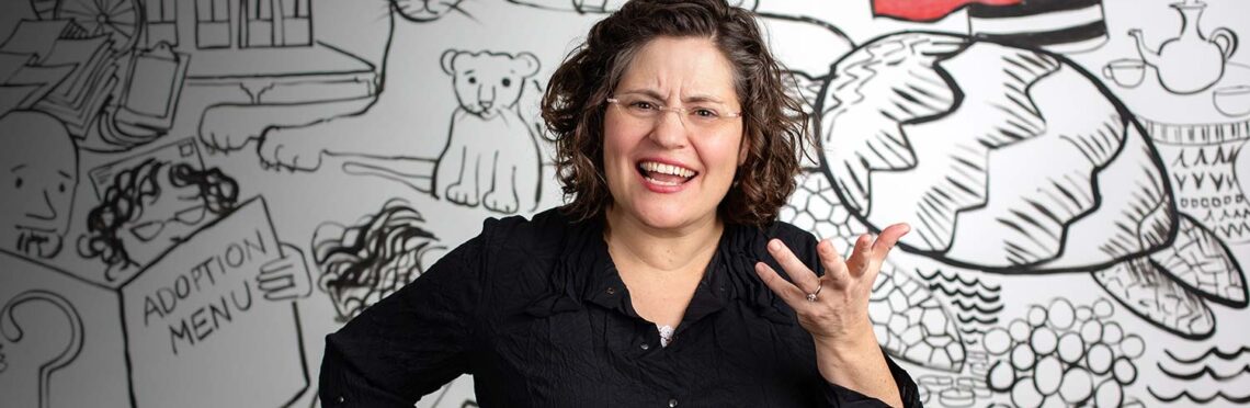 Phoebe Potts in Too Fat for China