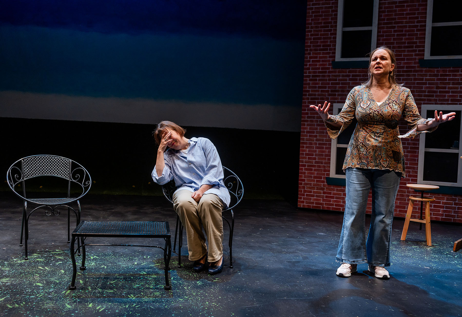 Lee Mikeska Gardner and Laura Latreille. Photo: Nile Scott Studios.