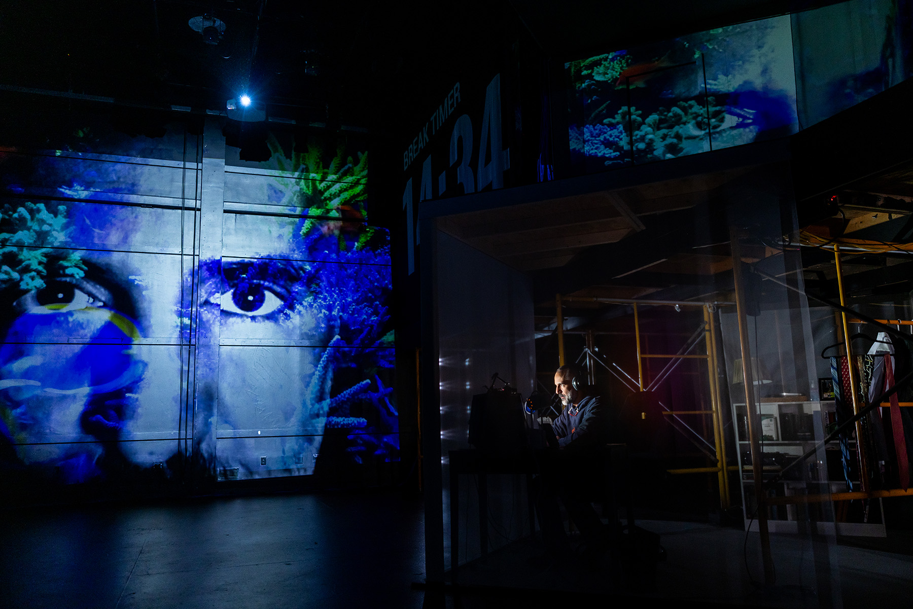 Nael Nacer in The Moderate. Photo: Nile Scott Studios.