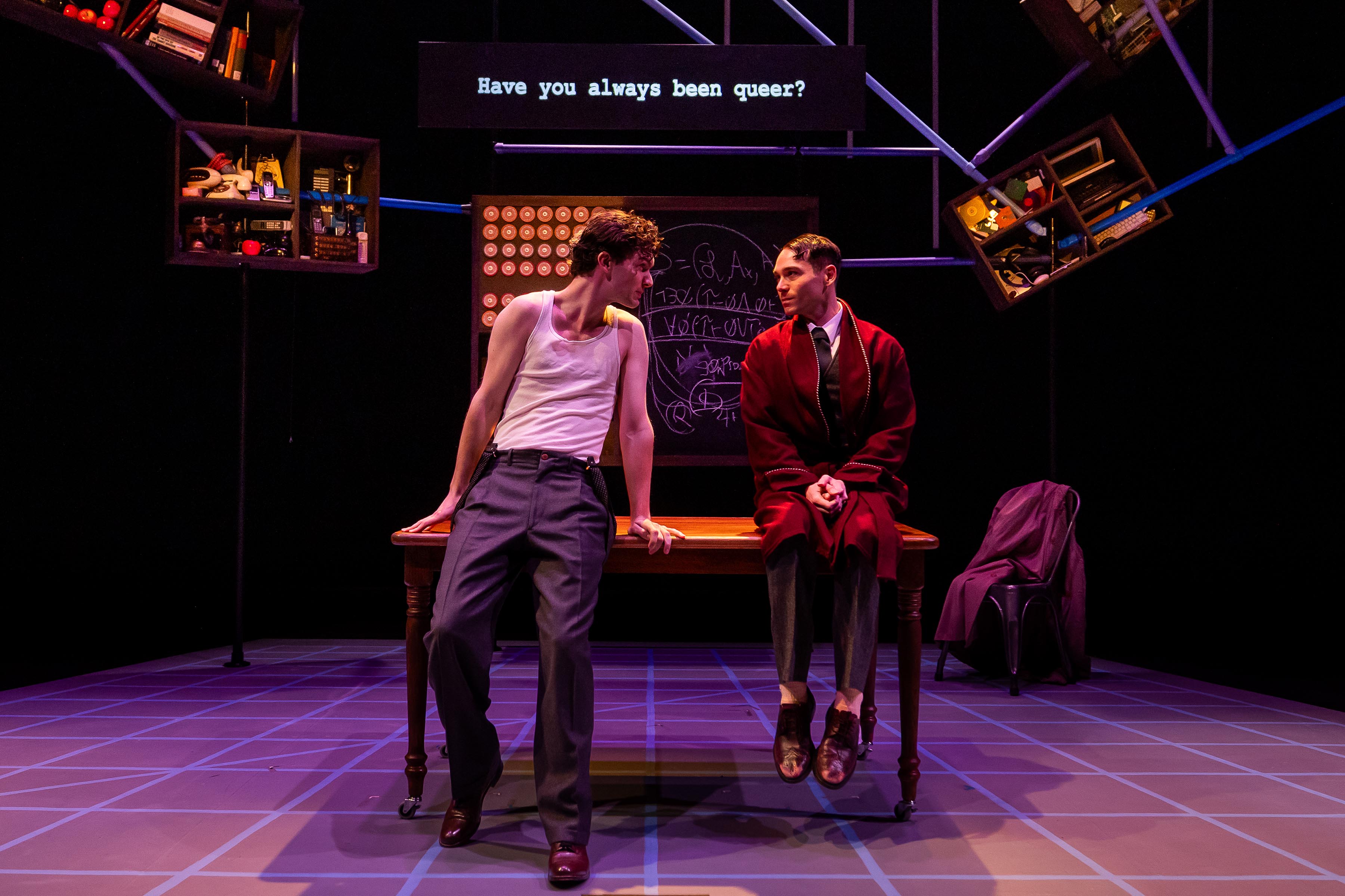 Matthew Beagan and Eddie Shields. Photo: Nile Scott Studios.