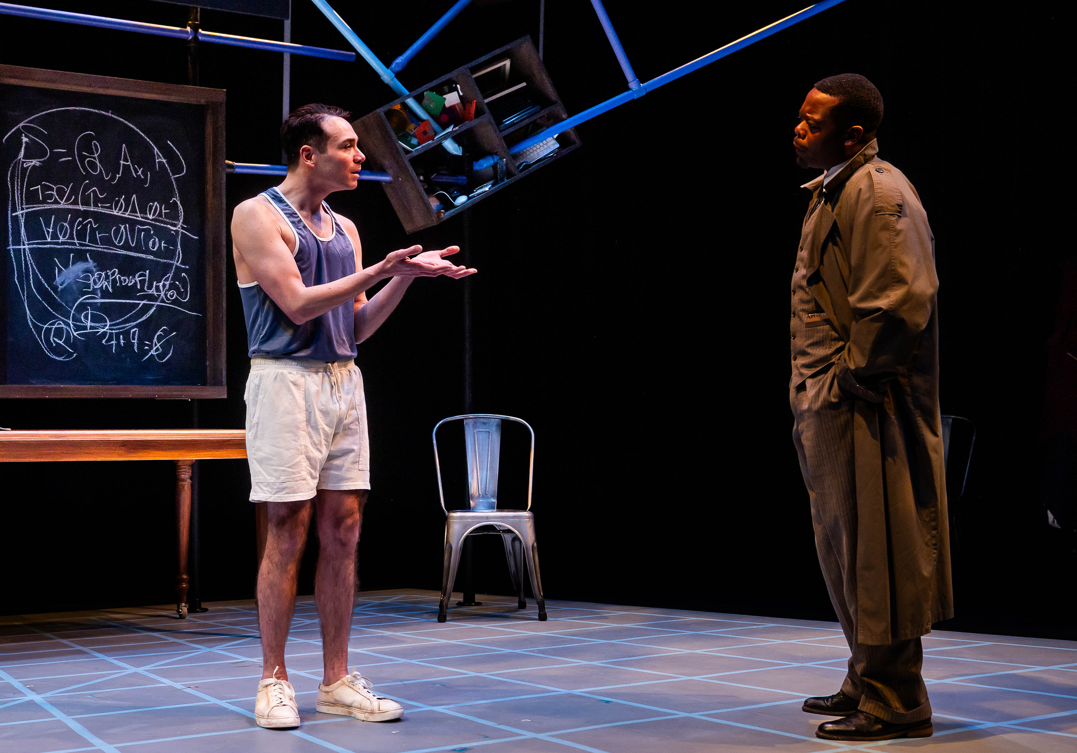 Eddie Shields and Dom Carter. Photo: Nile Scott Studios.